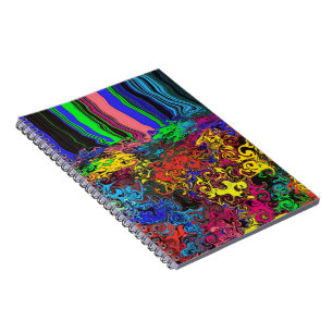 Carnet Twirlers colorés Abstraits / Poussés / Spirale