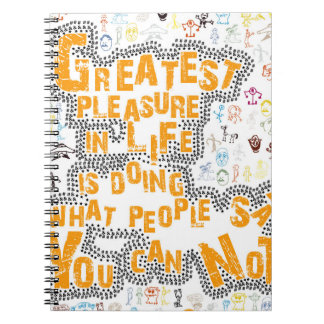 Carnet Typographie