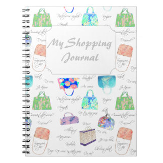 Carnet Typographie florale en pastel d'illustrations