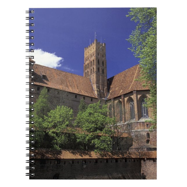 Carnet UE, Pologne, Poméranie, Malbork. La plus grande d' (Devant)