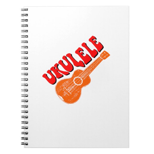 Carnet Ukulele Texte Super (Devant)