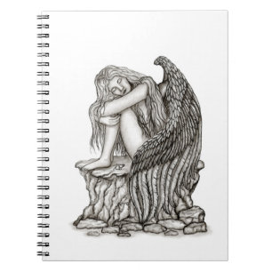 Carnet Un ange endormi sur la pierre