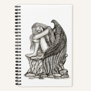 Carnet Un ange endormi sur la pierre