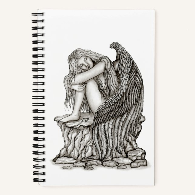 Carnet Un ange endormi sur la pierre (Recto)