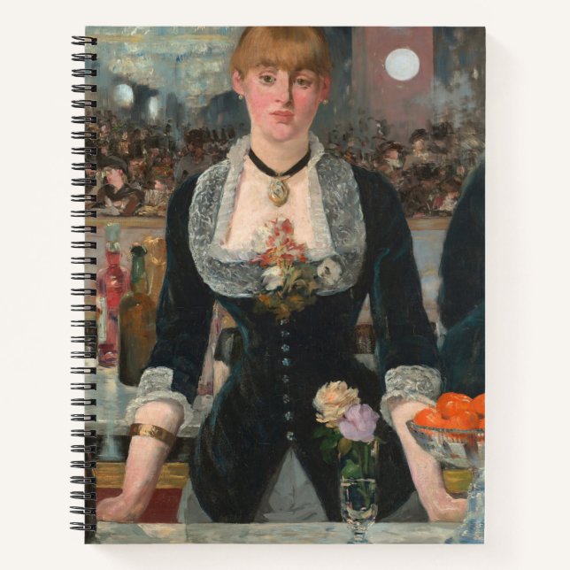 Carnet Un bar aux Folies-Bergère Edouard Manet (Devant)