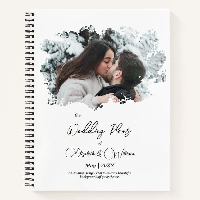 Carnet Un cadre de superposition photo Love Couple Plans  (Devant)