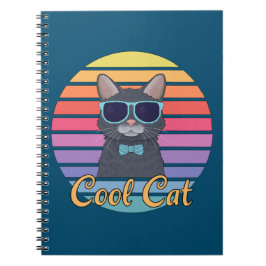 Carnet Un chat Cool