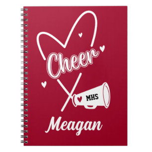 Carnet Un coeur simple pour une Pom-pom girl cordiale