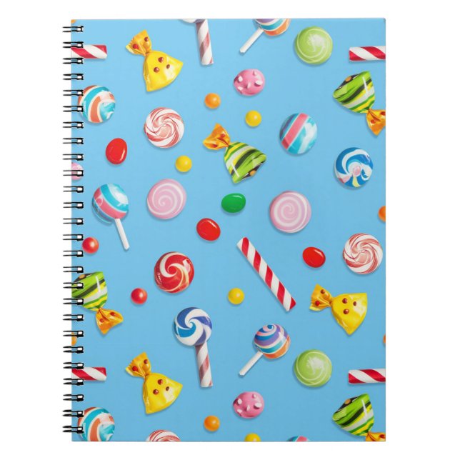Carnet Un délicieux assortiment de sucreries (Devant)