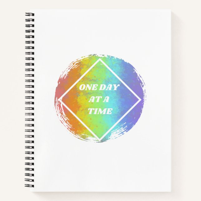 Carnet Un Jour À La Fois - NA (Devant)