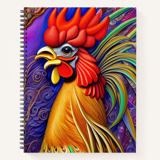 Carnet Un jour de "Cock-a-Doodle-Doo" (Devant)