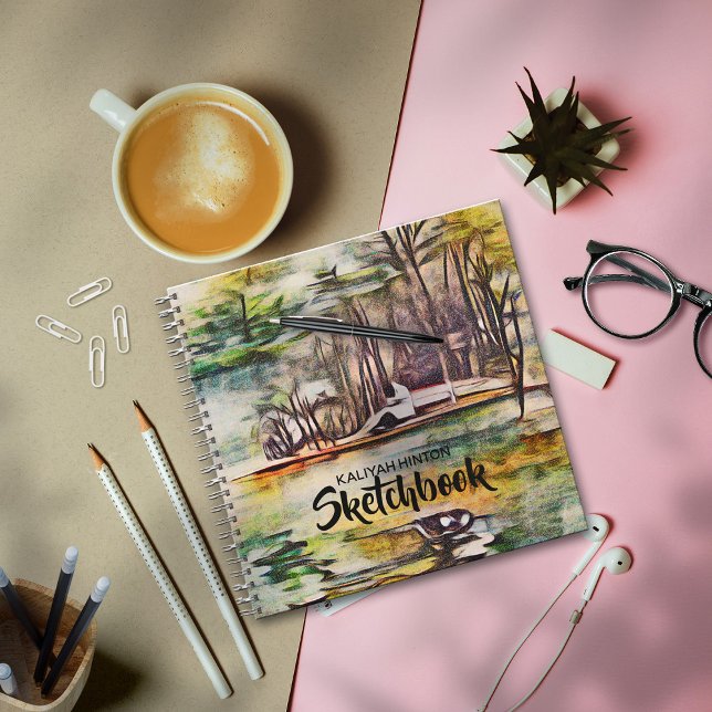 Carnet Un Lac Tranquille (Créateur téléchargé)