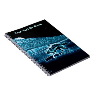 Carnet Un Loup Sur Neige