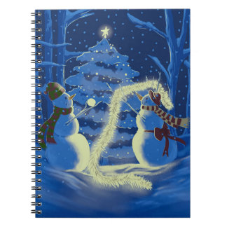 Carnet Un Noël de bonhomme de neige