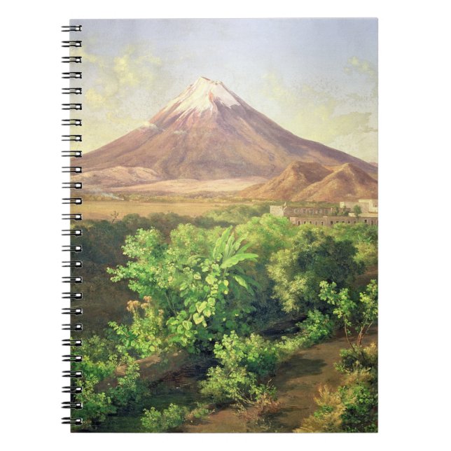 Carnet Un petit volcan dans la campagne mexicaine, 1887 (Devant)