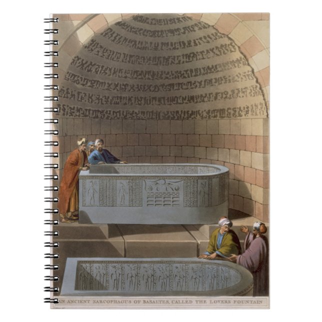 Carnet Un sarcophage antique de Basaltes, appelé le Lov (Devant)