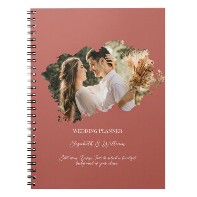Carnet Un simple Wedding planner de cadre superposé photo (Devant)