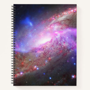 Carnet Un Spectacle De Lumière Galactique En Galaxie Spir