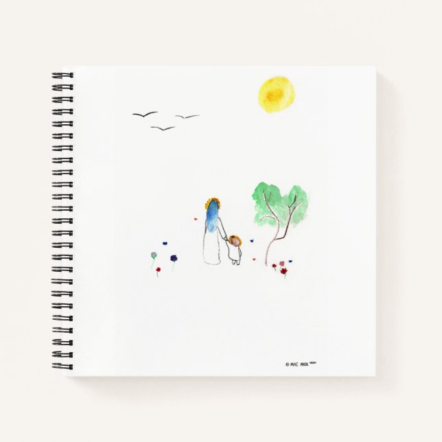 Carnet Un Sympathique Portable Spiral Walk (Devant)