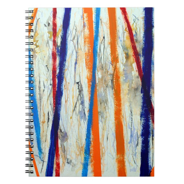 Carnet un tableau abstrait (Devant)