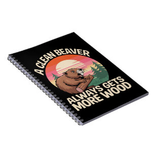 Carnet Une castor propre obtient toujours plus de bois Bl