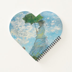 Carnet Une femme avec un parasol Claude Monet
