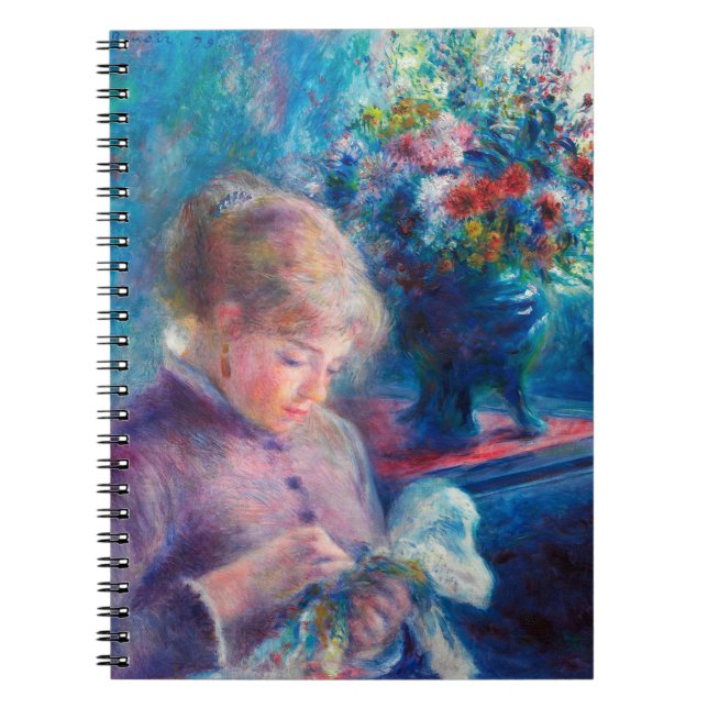 Carnet Une jeune femme couchant par Pierre-Auguste Renoir (Devant)