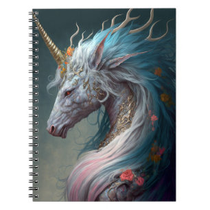 Carnet Unicorn Dragon Imaginaire Art