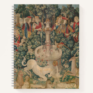 Carnet Unicorn est trouvé, Tapisserie médiévale