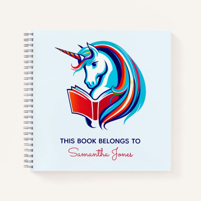 Carnet Unicorn Head (Devant)