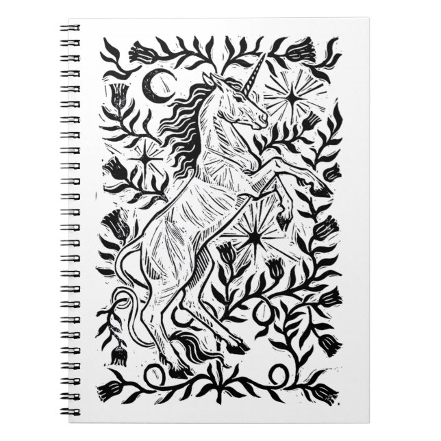 Carnet Unicorn Lore - Imaginaire Journal Unicorn (Devant)