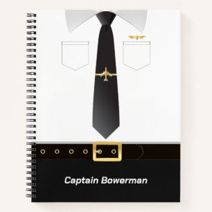 Carnet Uniforme de pilotes personnalisé