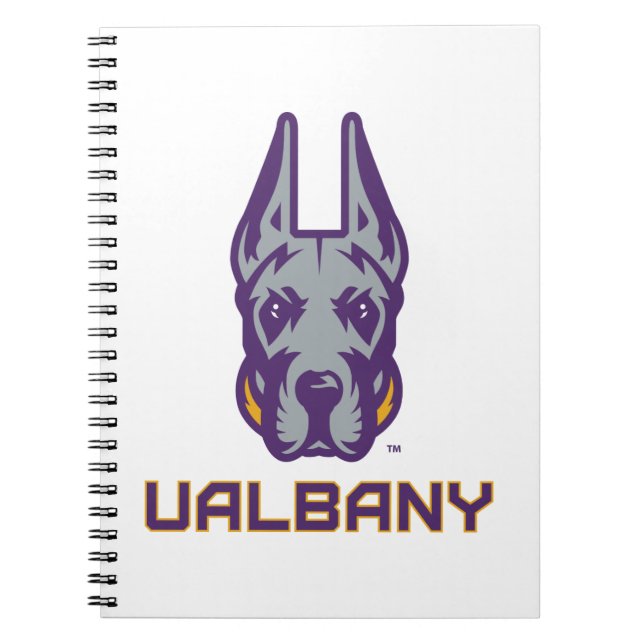 Carnet Université d'Albany Great Danes (Devant)
