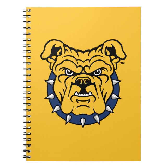 Carnet Université d'État NCA&T | Tête de Bulldog (Devant)
