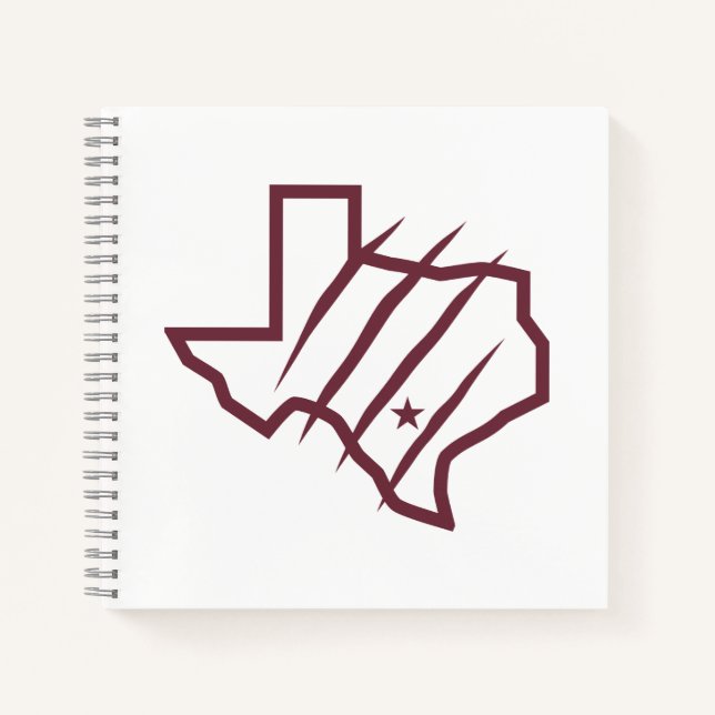Carnet Université Texas A&M de San Antonio | Logo d'état (Devant)