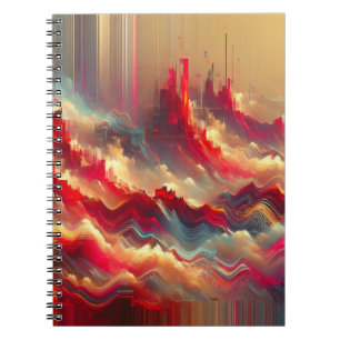 Carnet urbain Abstrait futuriste