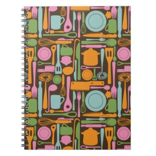 Carnet Ustensiles de cuisine Motif 3