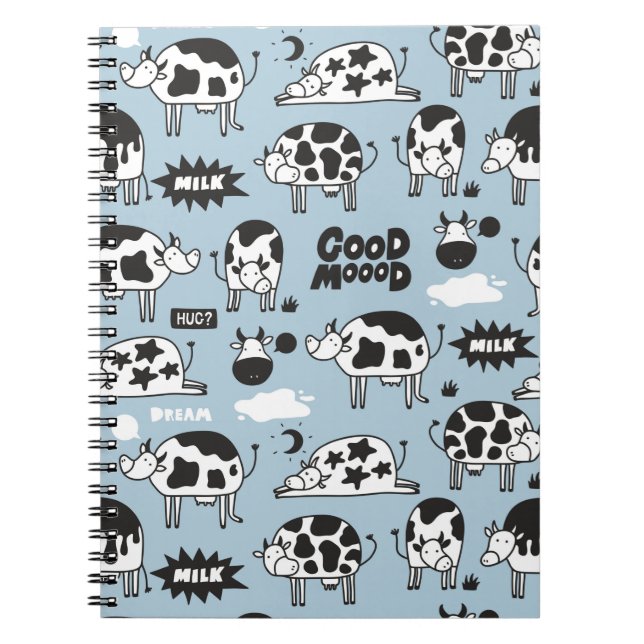 Carnet Vache et lait (Devant)