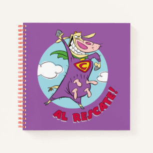 Carnet Vache et poulet Super Vache Al Rescate!