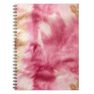 Carnet Vachette blanche rose crème Brown
