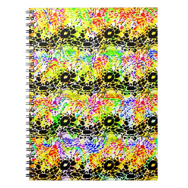 Carnet Vague colorée (Devant)