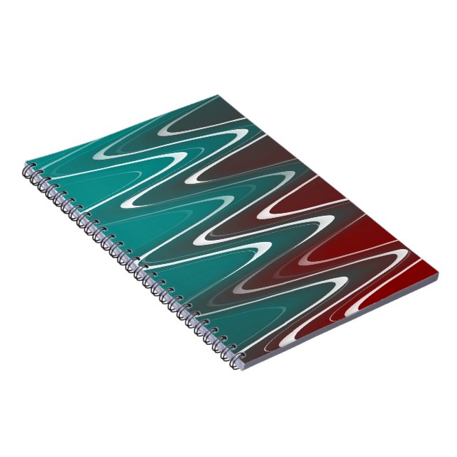 Carnet Vagues en blanc (Côté Droit)