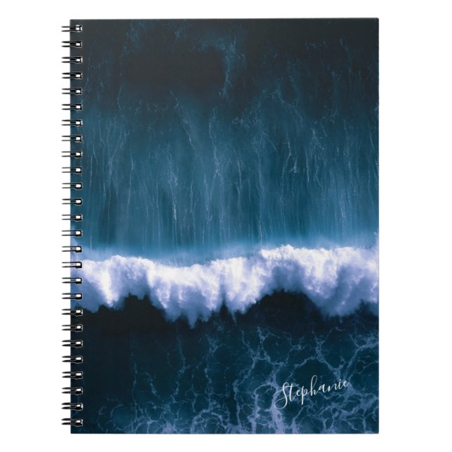 Carnet Vagues marines (Devant)