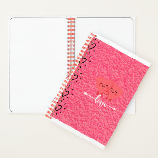 Carnet Valentine’s Day Love Sketch Notebook – Pink Hearts