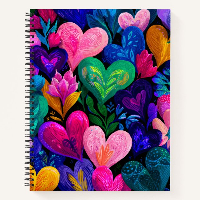 Carnet Valentine’s Day Notebook Collection | Romantic (Devant)