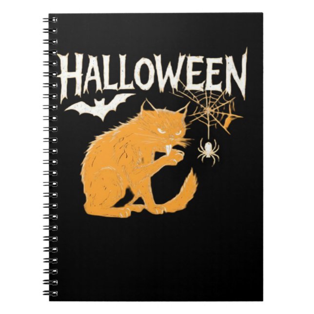 Carnet Vampire Cat's Halloween Classic T-Shirt (Devant)