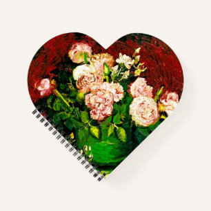 Carnet Van Gogh Peonies et Roses