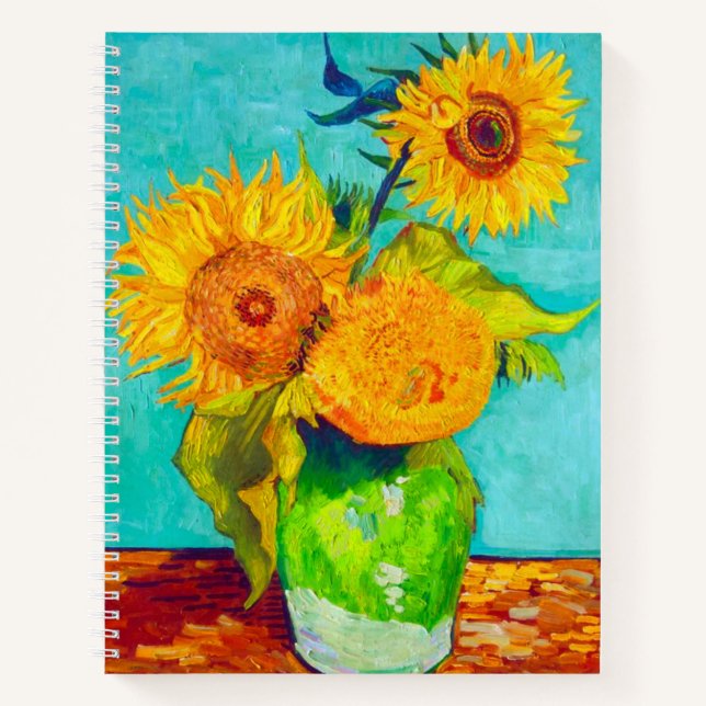 Carnet Van Gogh Sunflowers (Devant)
