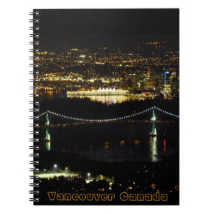 Carnet Vancouver Vancouver Cityscape Souvenir