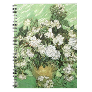 Carnet Vase avec Roses - Van Gogh